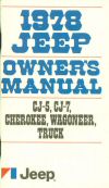 Jeep owners manuals