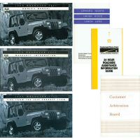 Jeep Wrangler owners manuals