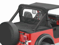 Jeep CJ sport bar cover