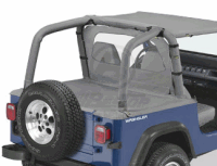 Jeep Wrangler sport bar cover