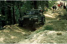 Team Trailquest rolling in the mud