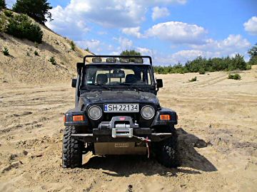 Off roading in Poland