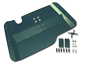 Belly up skid plate for TJ